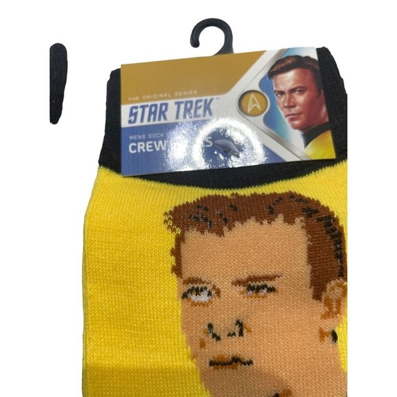 Star Trek Original Series Men's Crew Socks Lots of 4 NWT - Picture 3 of 3
